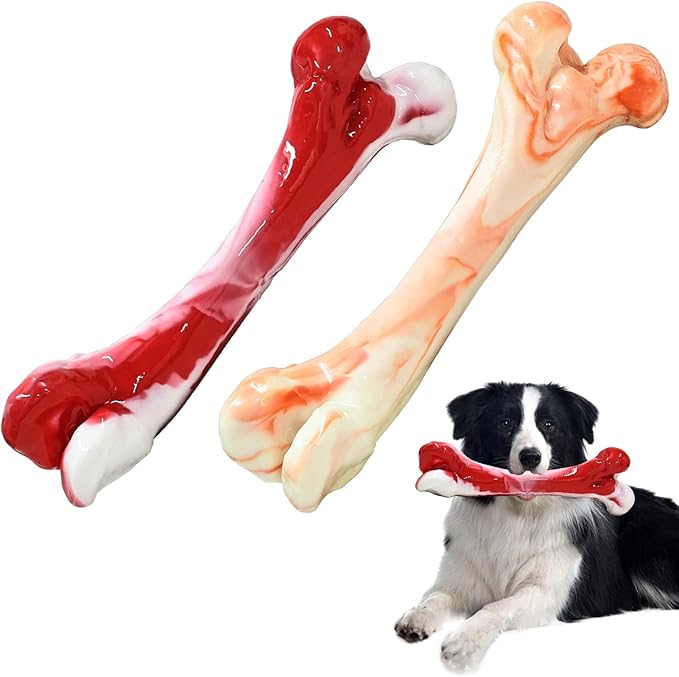 2-Pack Dog Chew Toys for Aggressive Chewers