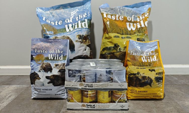 taste of the wild dog food review