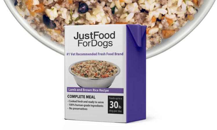 JustFoodForDogs Pantry Fresh Lamb & Brown Rice