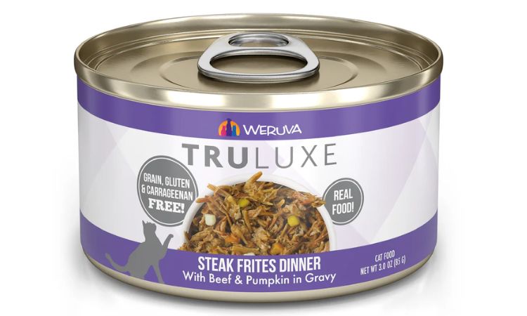 Weruva Truluxe Steak Frites with Beef & Pumpkin in Gravy