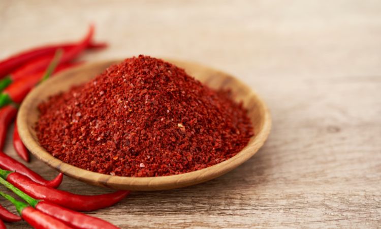 Hot Peppers and Ground Spices